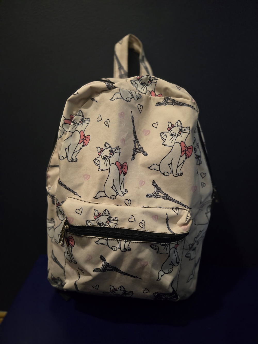 Loungefly Pink Paris Cat Print Backpack